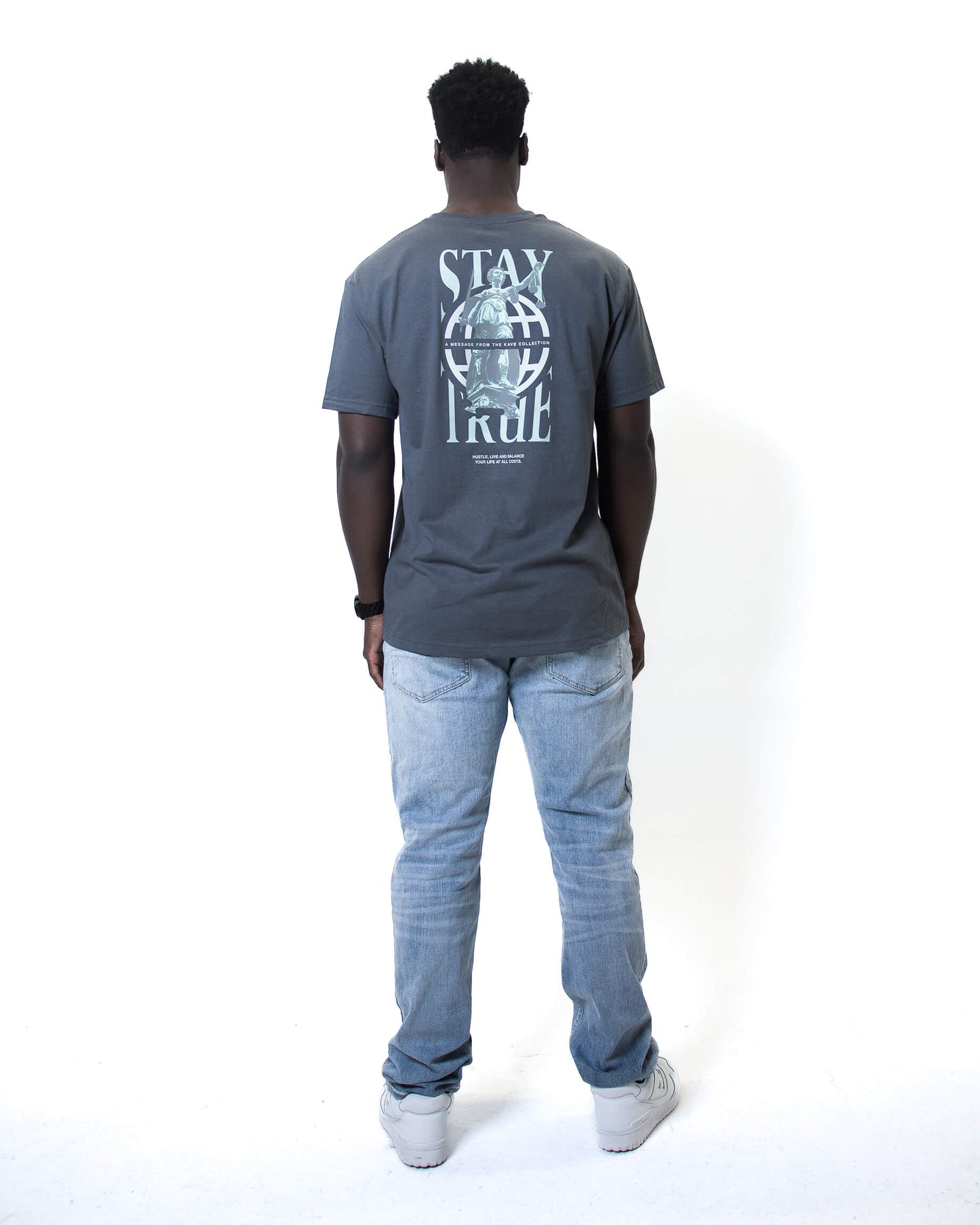 Lady Justice Tee Grey - The Kave Collection